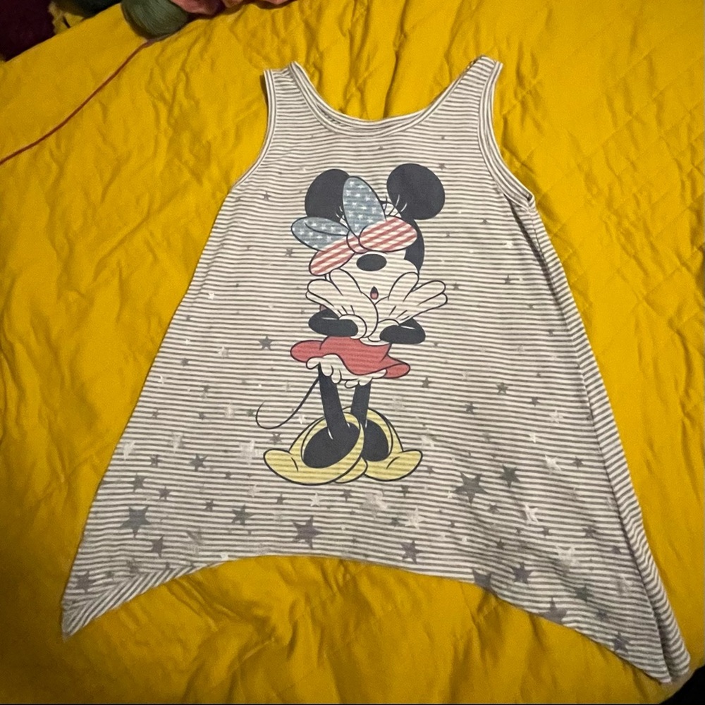 American Flag Minnie Mouse tank top
